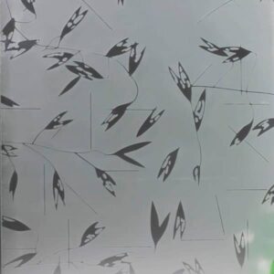 Фото стекло Плавни бесцветное