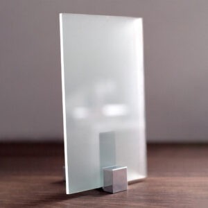 Фото стекло сатината матовая