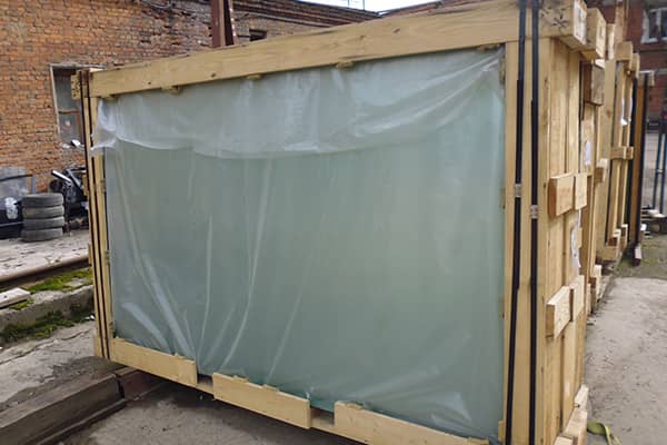 Фото ящик листового стекла